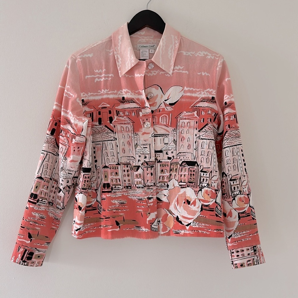 RARE Coldwater creek vintage retro blazer jacket